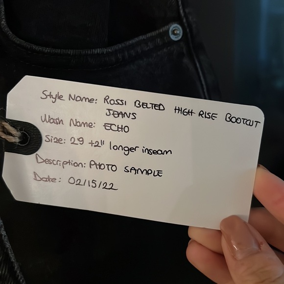 REFORMATION ROSSI HIGH RISE JEANS - Picture 6 of 6